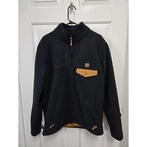 DC Men's Half-Zip Fleece Medium